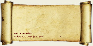 Mina Blašković vizit kartica